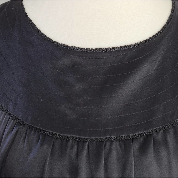 NAVE | 100% SILK BLACK DRESS - Picture 6 of 13